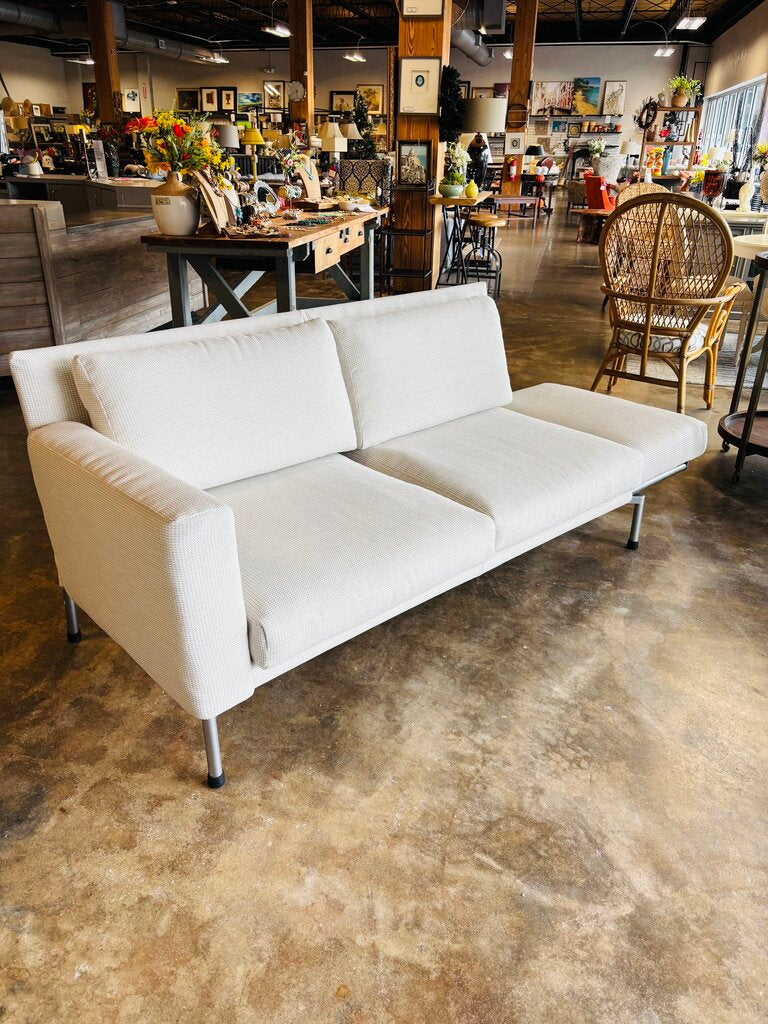 Steel Frame Upholstered Extending Sofa 71-96"