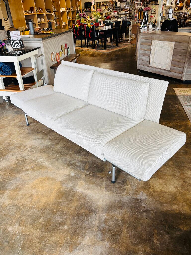 Steel Frame Upholstered Extending Sofa 71-96"