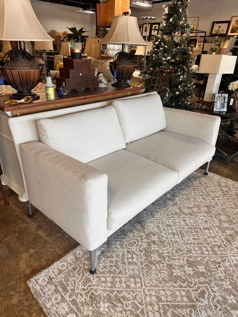 Steel Frame Upholstered Extending Sofa 71-96"