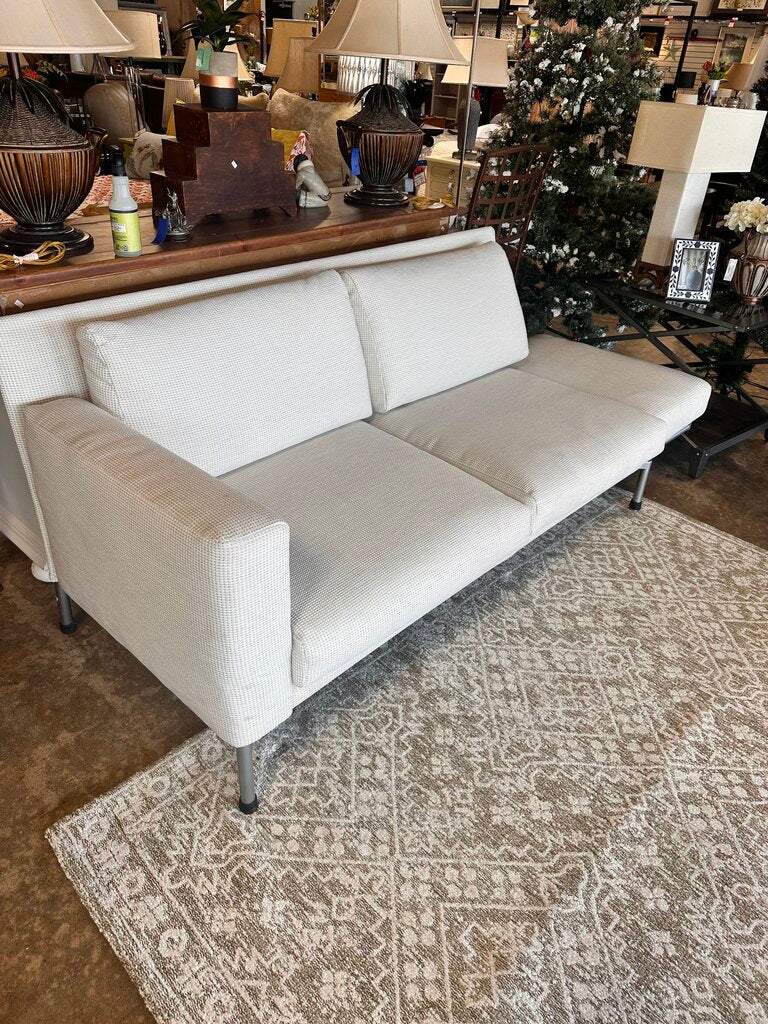 Steel Frame Upholstered Extending Sofa 71-96"