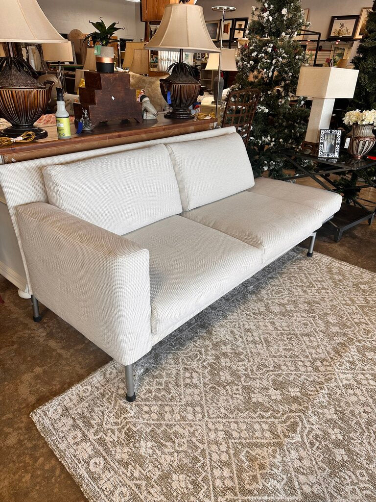 Steel Frame Upholstered Extending Sofa 71-96"