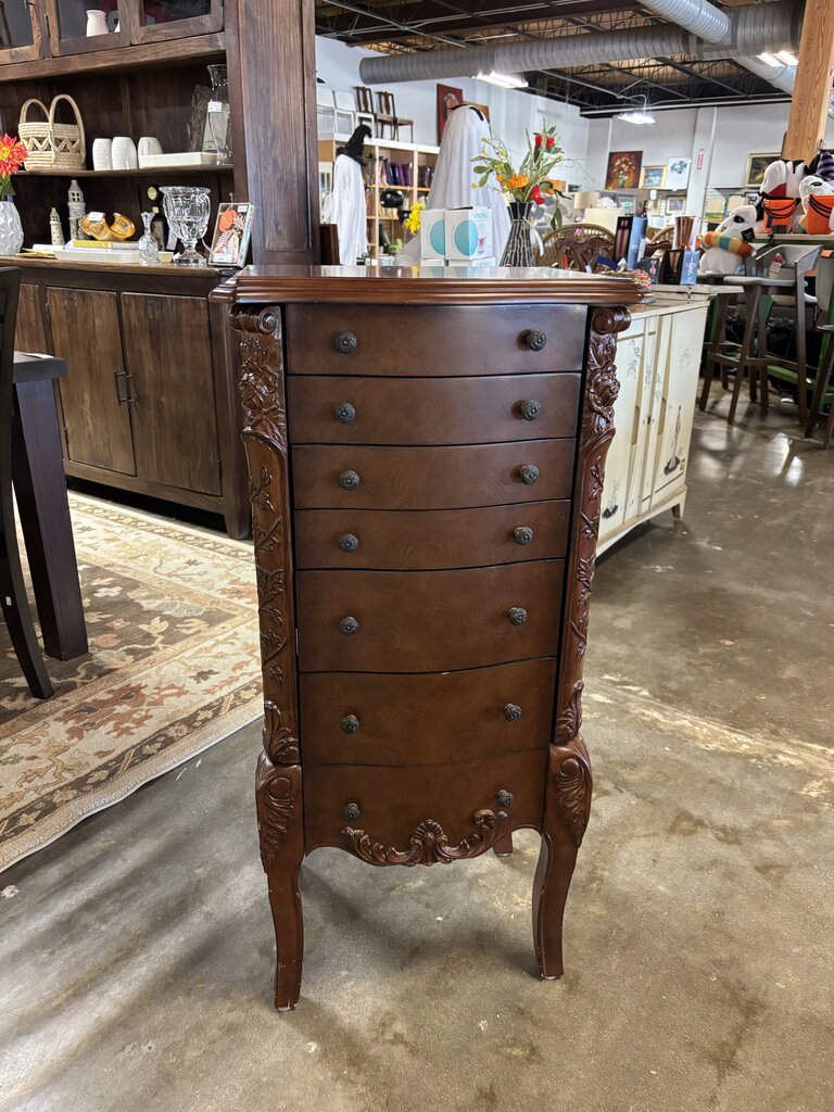 Wood Jewelry Armoire