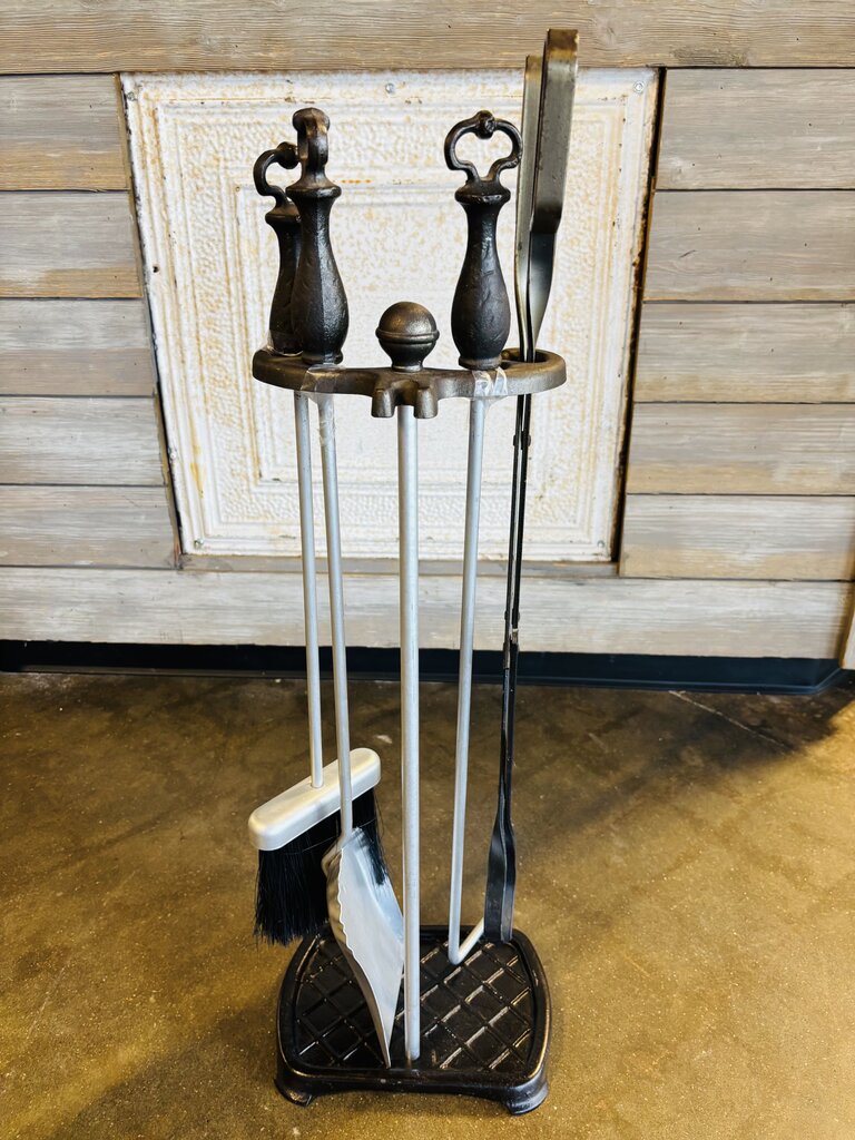 Set 5 Metal Fireplace Set