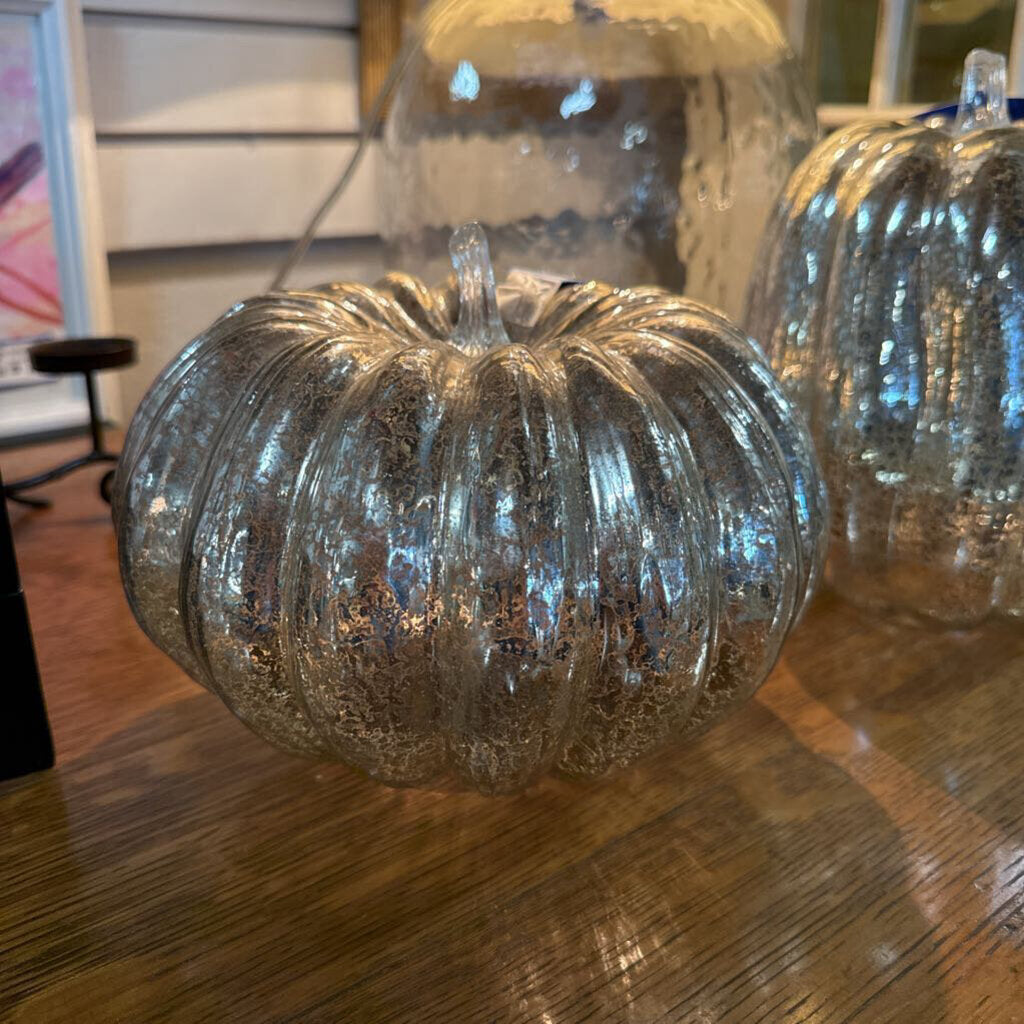 Silver Mercury Pumpkin Sml