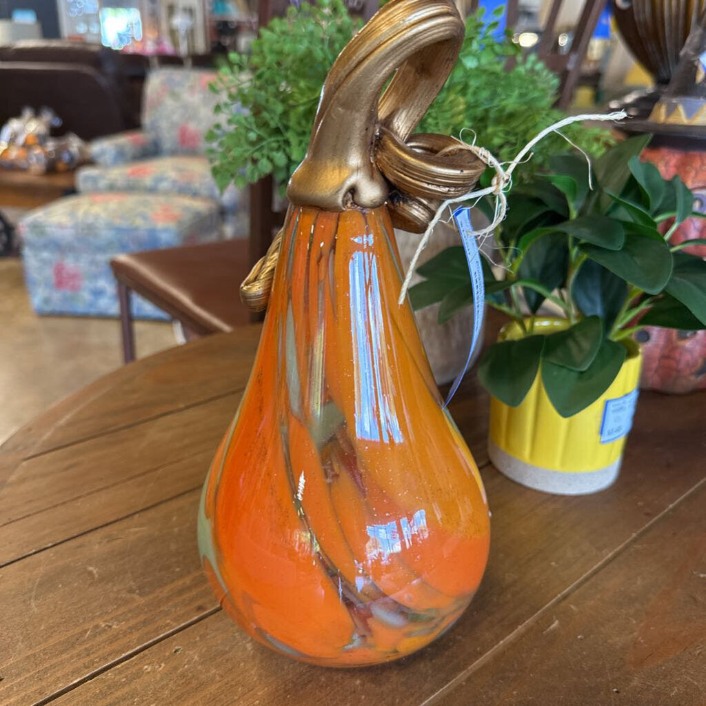 Murano Blown Pumpkin
