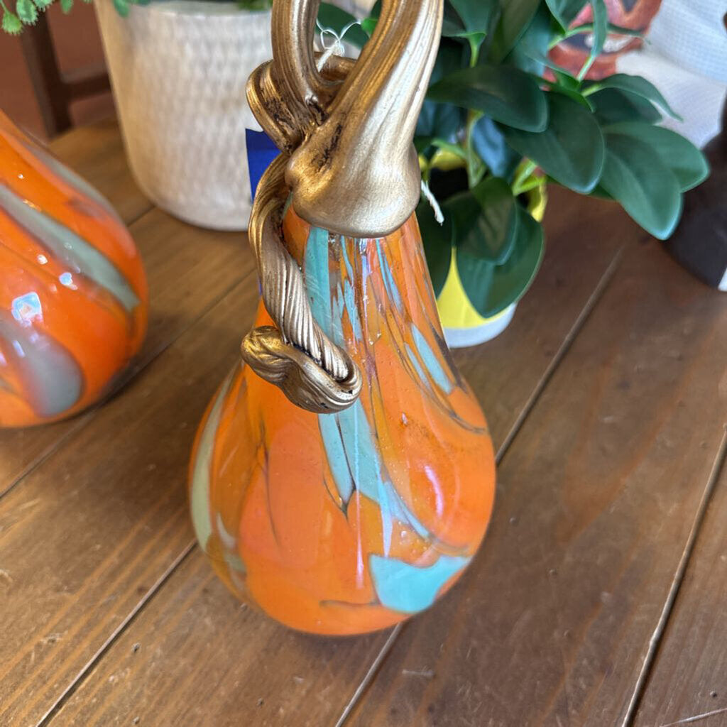 Murano Blown Pumpkin