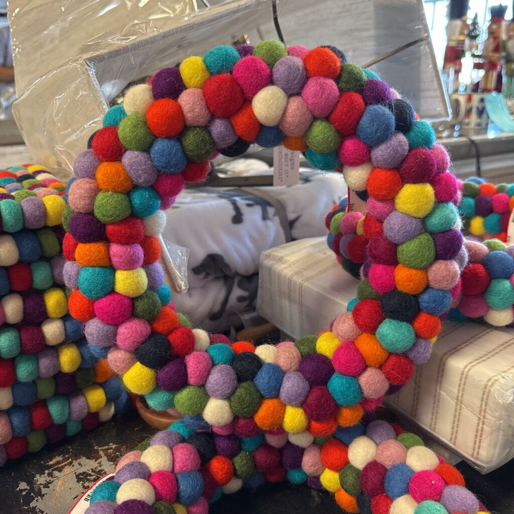 MC Felted Wool Wreath