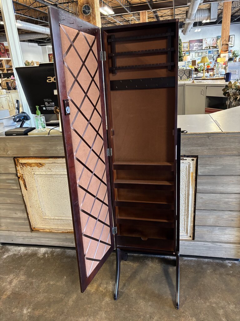 Freestanding Jewelry Armoire