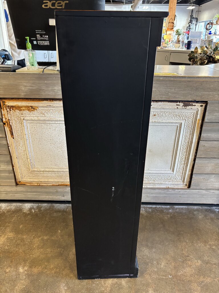 Painted Wood Bookcase 15 X 13 X 48.5