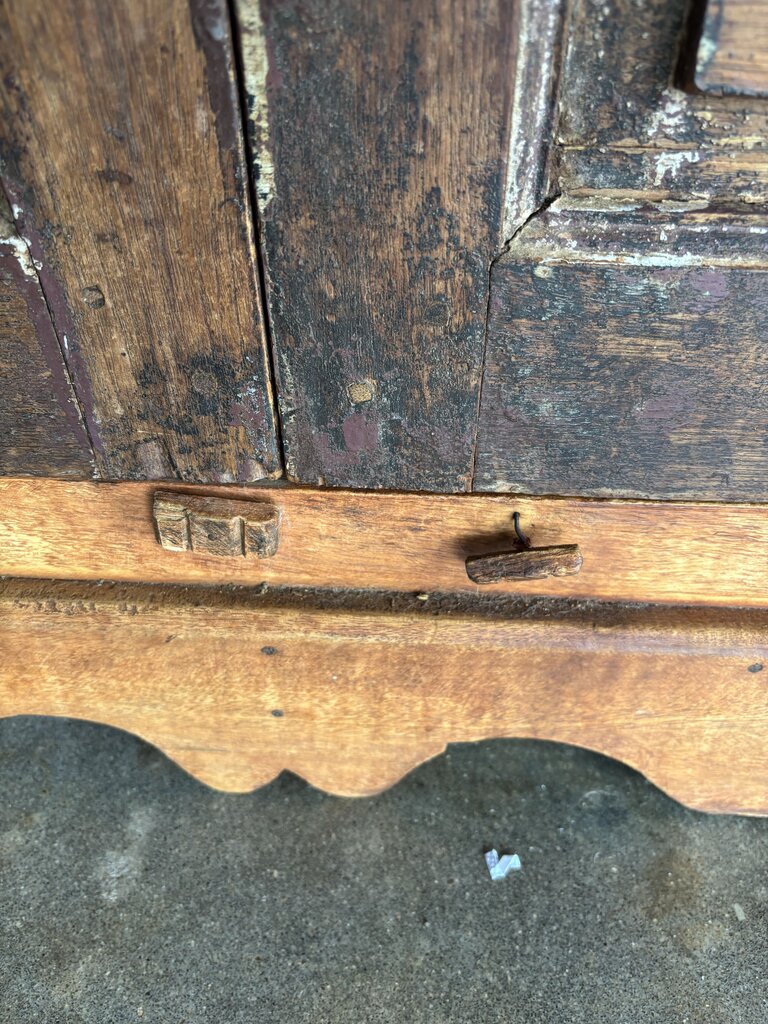 Rustic Wood Cabinet 51 X 18 X 65