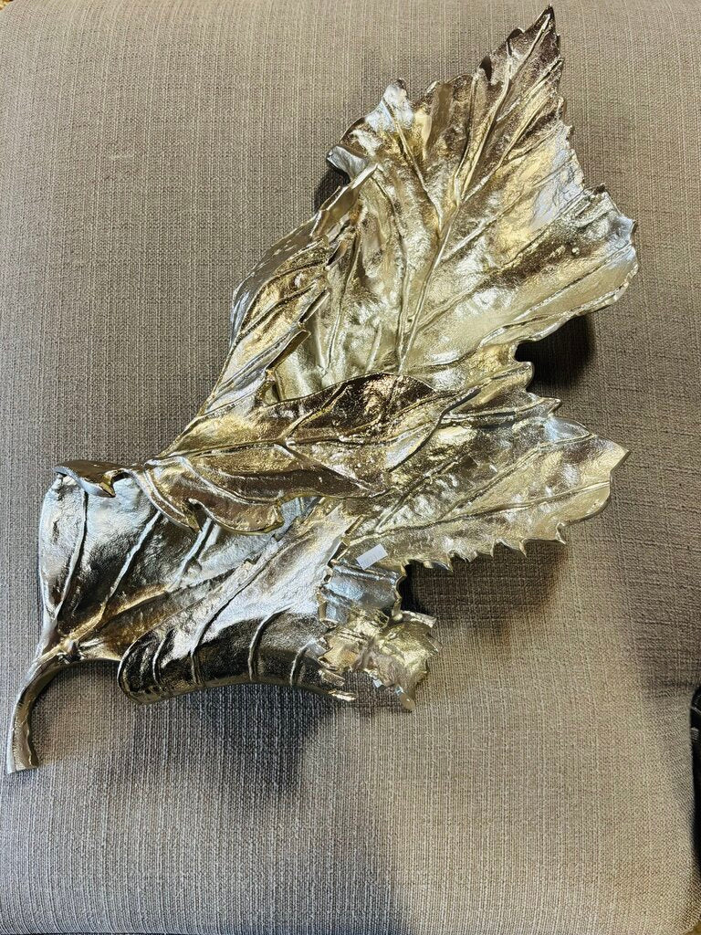 Metal Leaf Sculpture