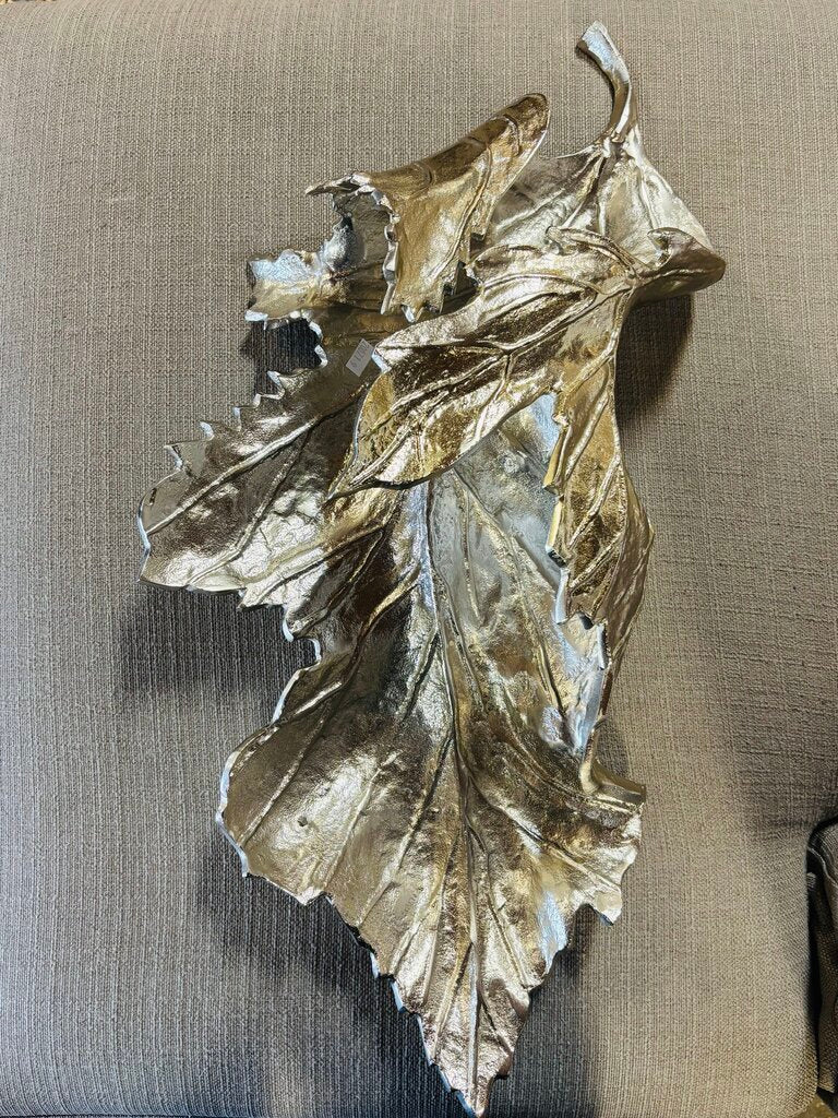 Metal Leaf Sculpture