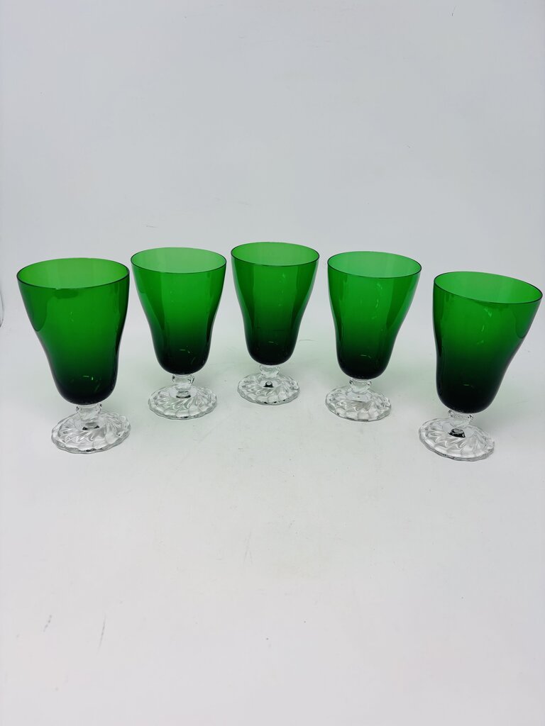Vintage Wine Glasses 5 PC