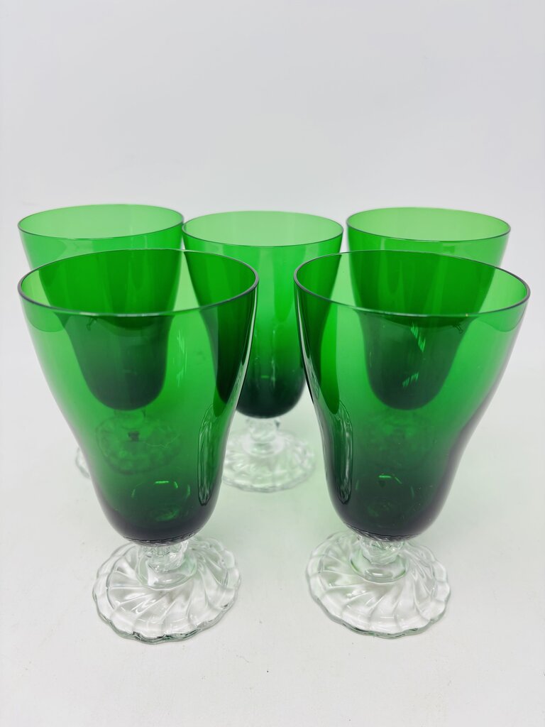 Vintage Wine Glasses 5 PC