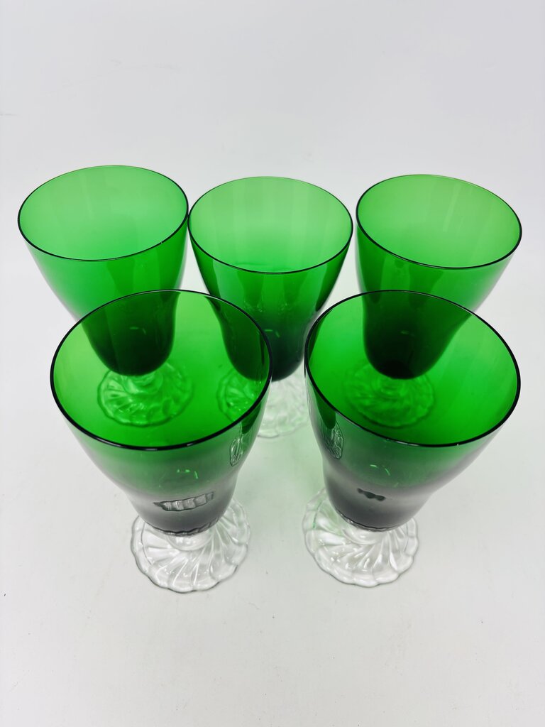 Vintage Wine Glasses 5 PC