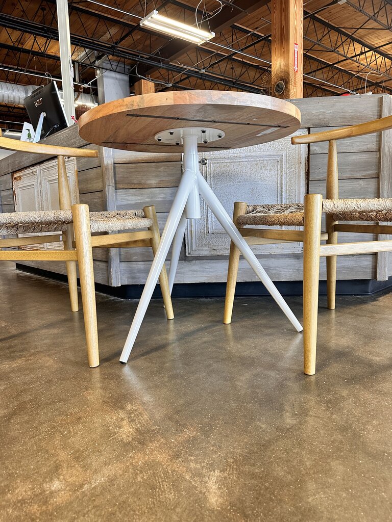 Set 3 Mango Wood Bistro Set