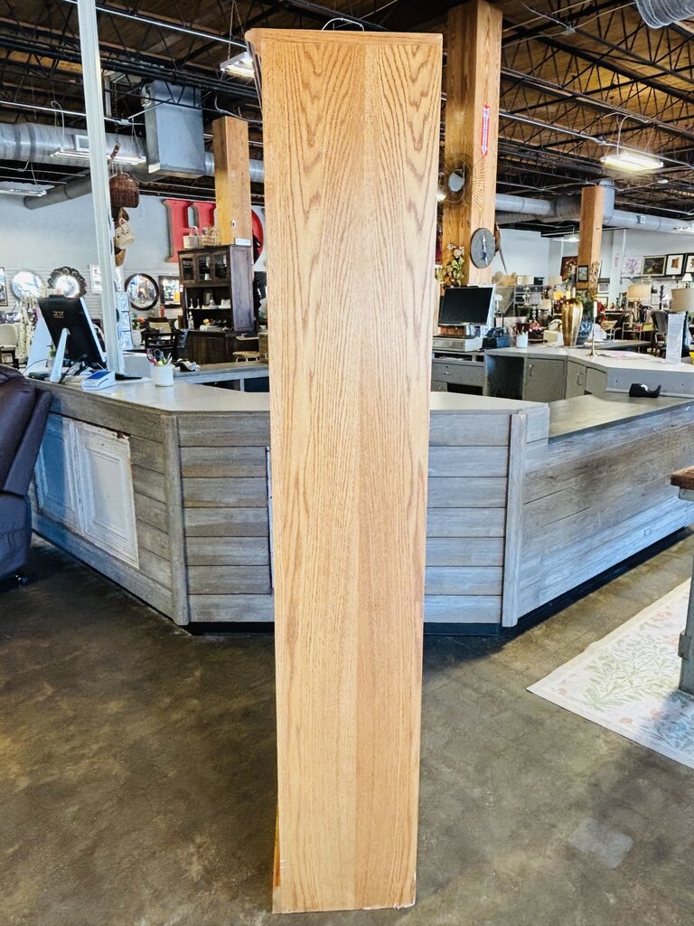 Solid Oak Bookcase Movable Shelves