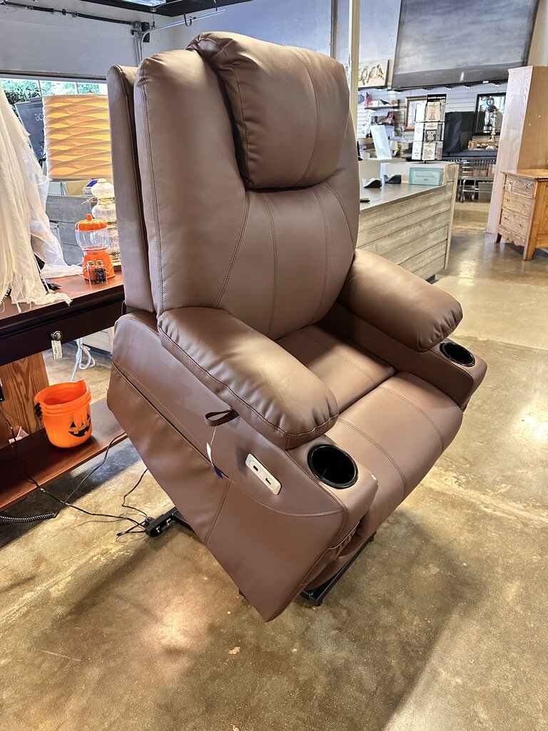 Mcombo New Vinyl Motorized Recliner