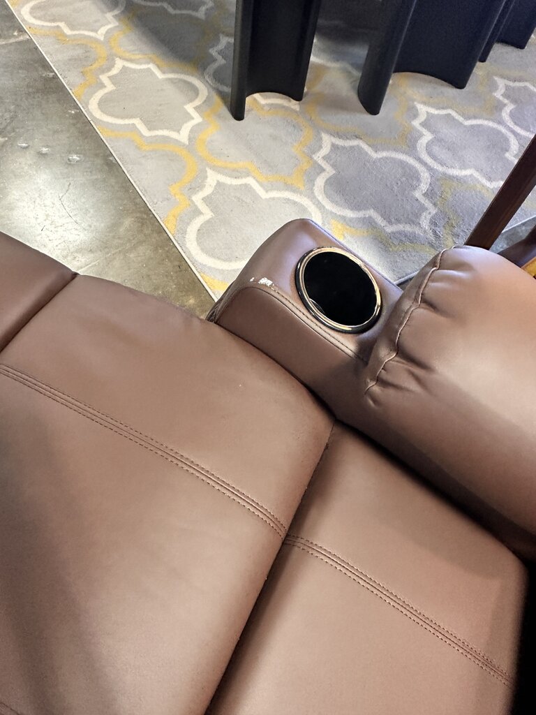 Mcombo New Vinyl Motorized Recliner