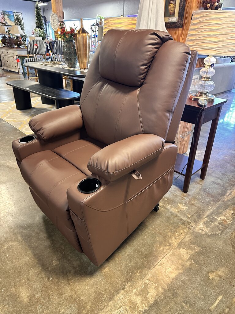 Mcombo New Vinyl Motorized Recliner
