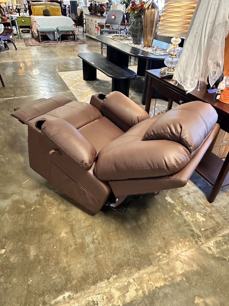 Mcombo New Vinyl Motorized Recliner