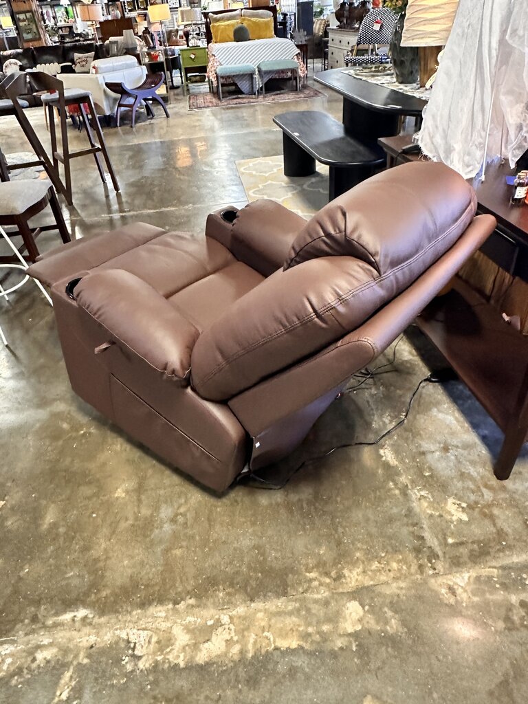 Mcombo New Vinyl Motorized Recliner