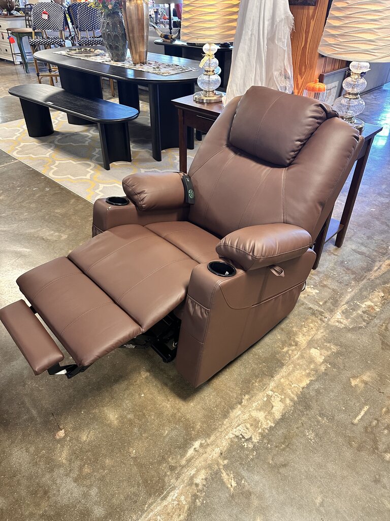 Mcombo New Vinyl Motorized Recliner