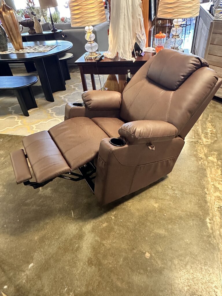 Mcombo New Vinyl Motorized Recliner