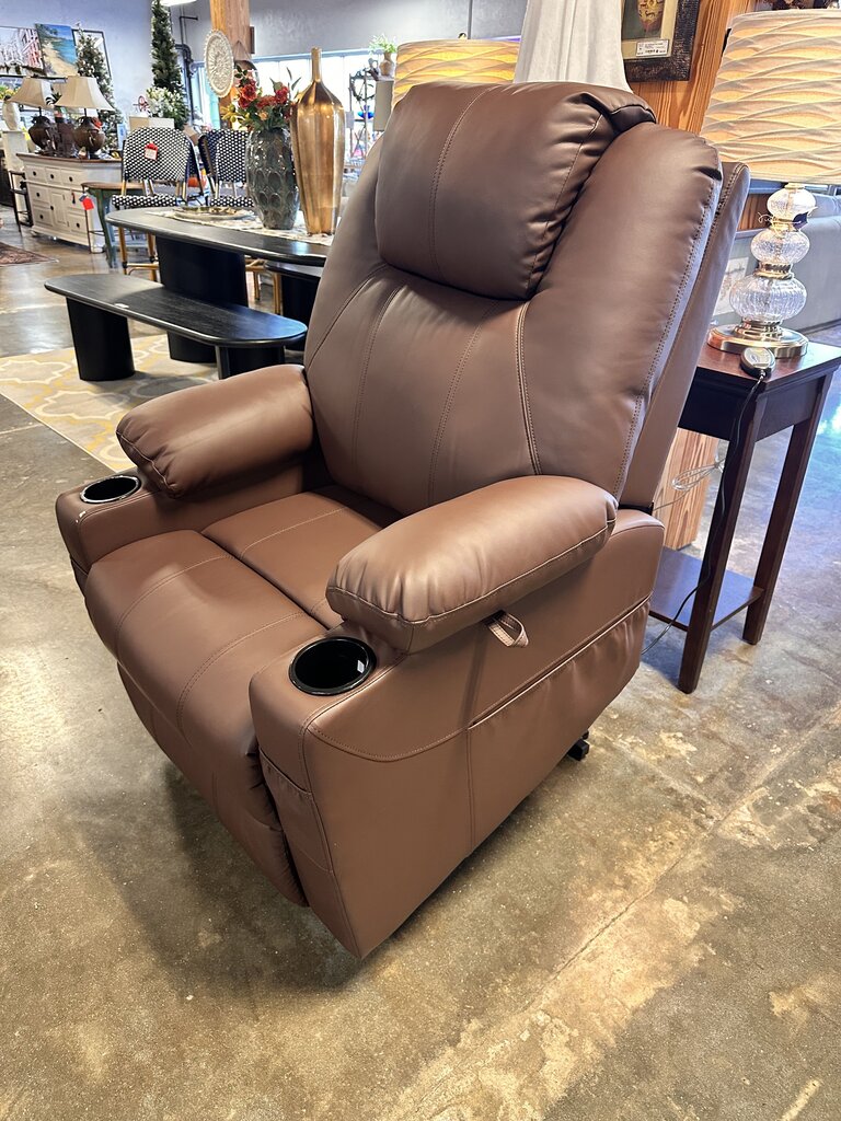 Mcombo New Vinyl Motorized Recliner