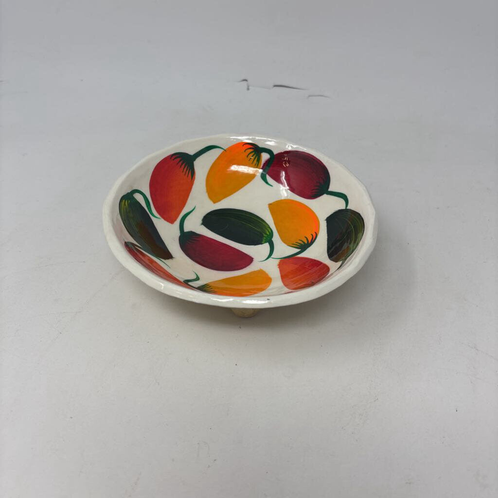 Zihwatanejo Footed Pepper Bowl