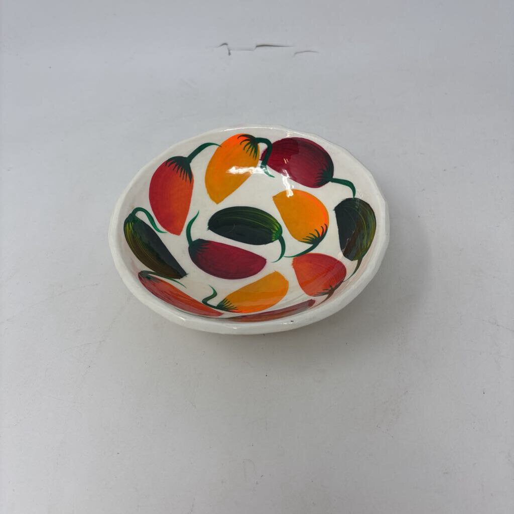Zihwatanejo Footed Pepper Bowl