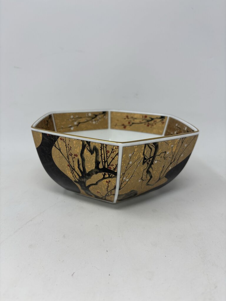 Vintage Japanese Sakura Bowl w Cherry Blossom