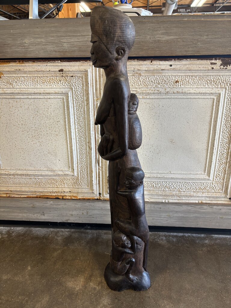 African Ironwood Tree of Life Carving 37.5"