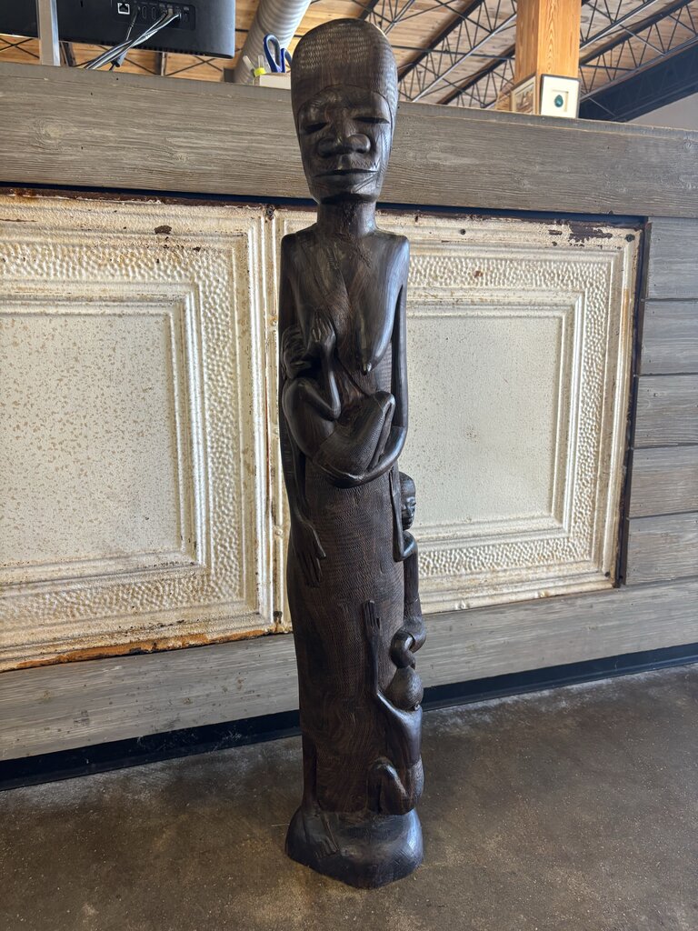 African Ironwood Tree of Life Carving 37.5"