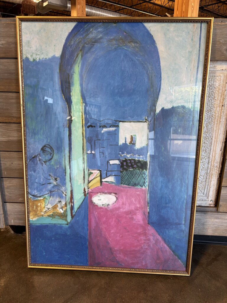 Framed Matisse Entrance to the Kasbah