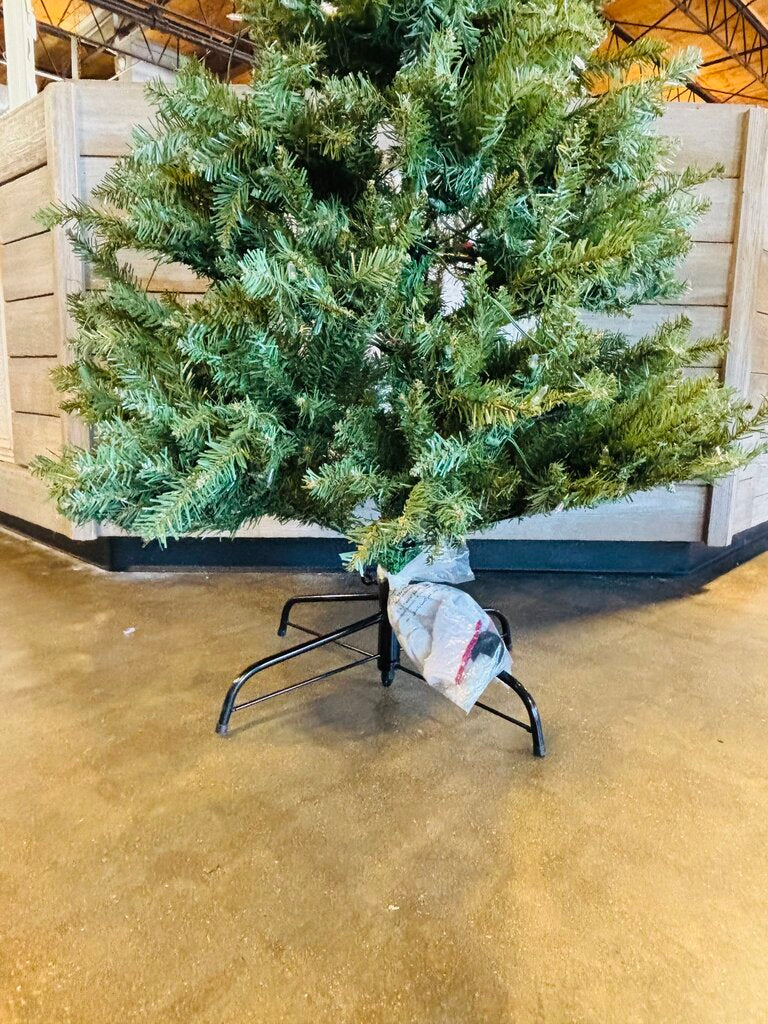 4" Foot Lighted Christmas Tree
