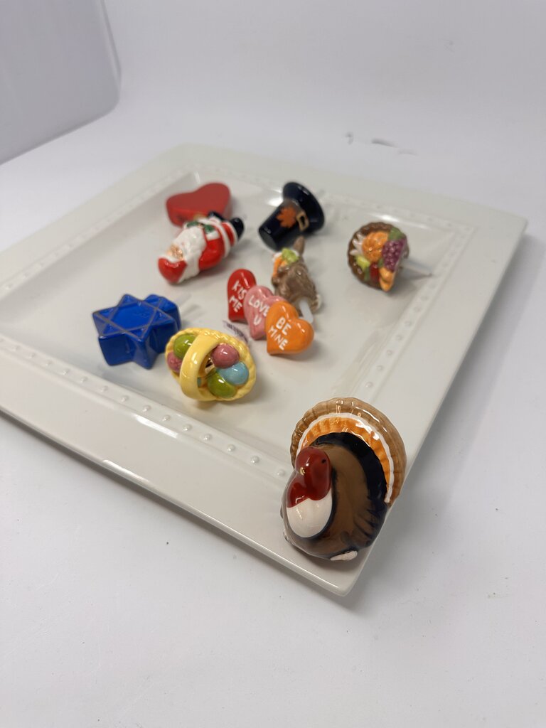 Nora Fleming Plate and Minis