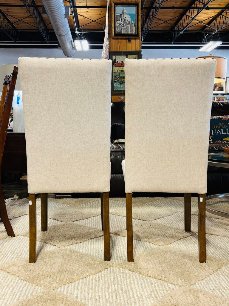 Set 2 Upholstered Layton Dining Chair