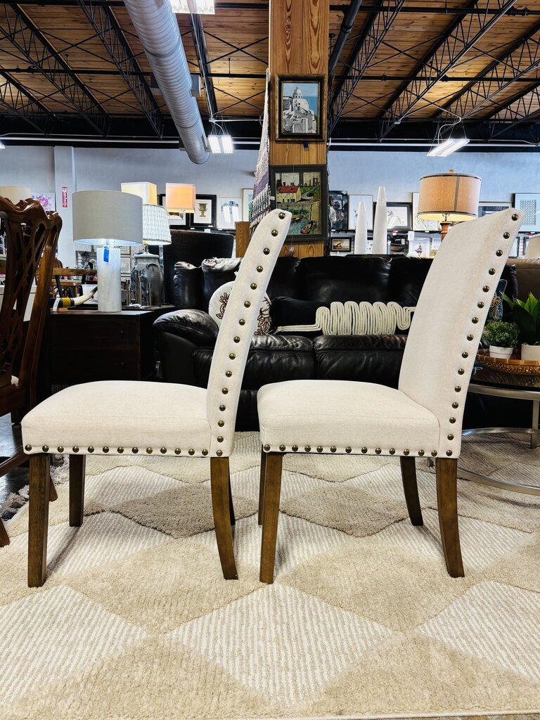 Set 2 Upholstered Layton Dining Chair
