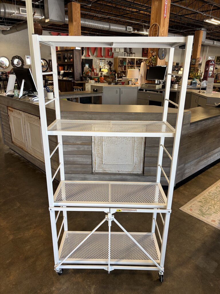 4 Wire Shelf Collapsible Unit 14 X 31 x 62