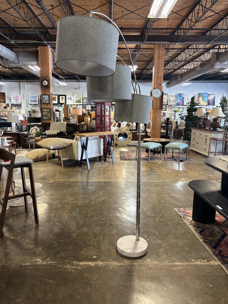Arched Marble Floor Lamp