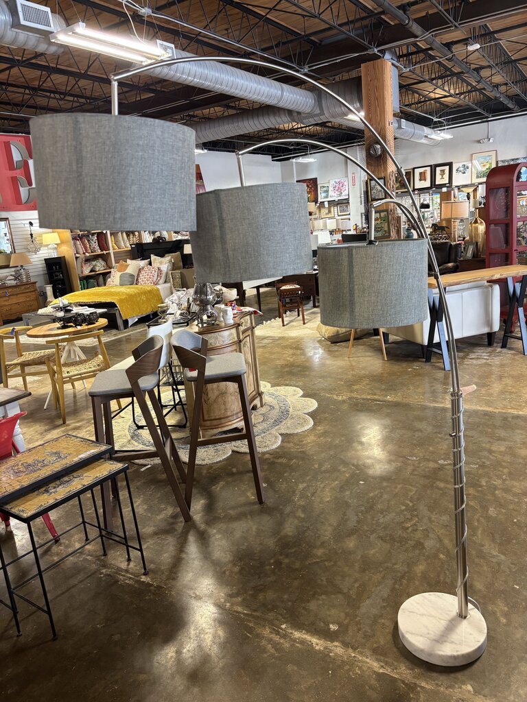 Arched Marble Floor Lamp