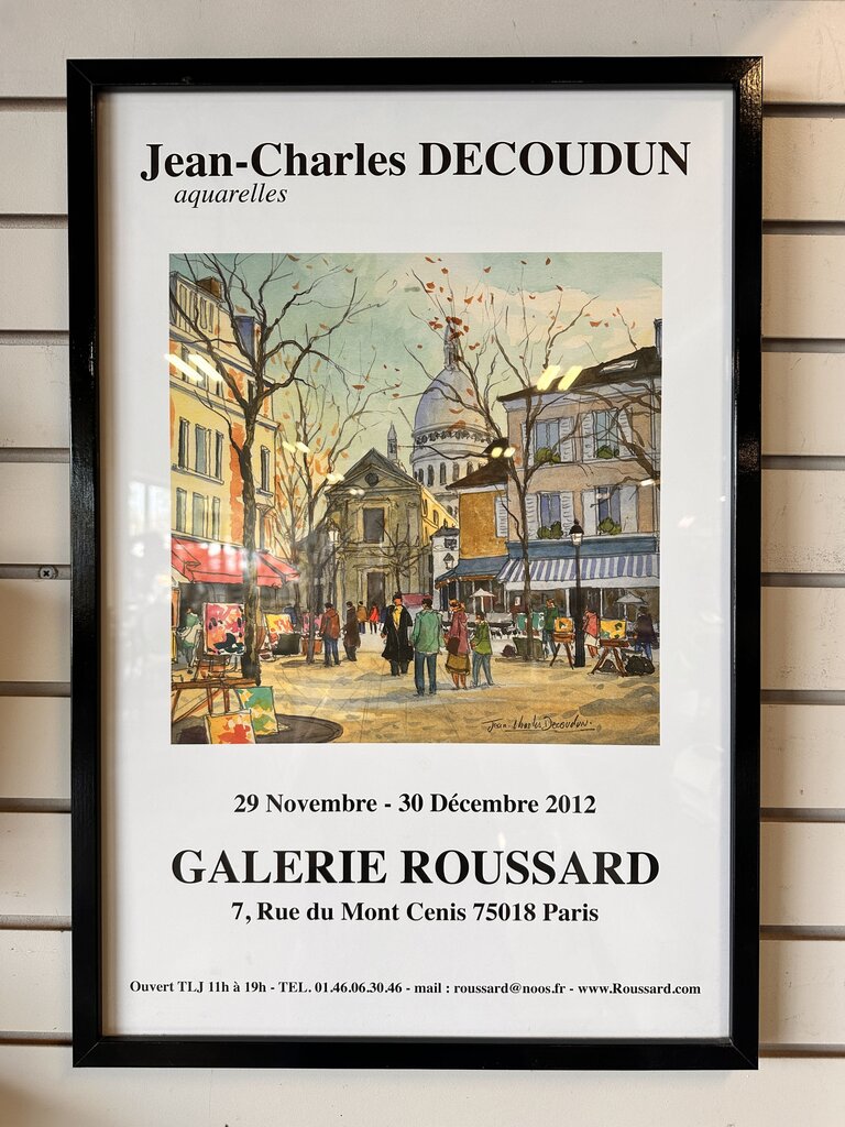 Framed Jean Charlie Decoudun Art