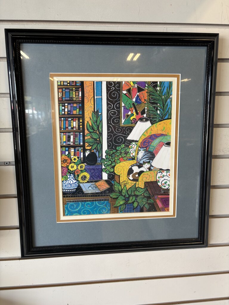 Kitties in the Living Room