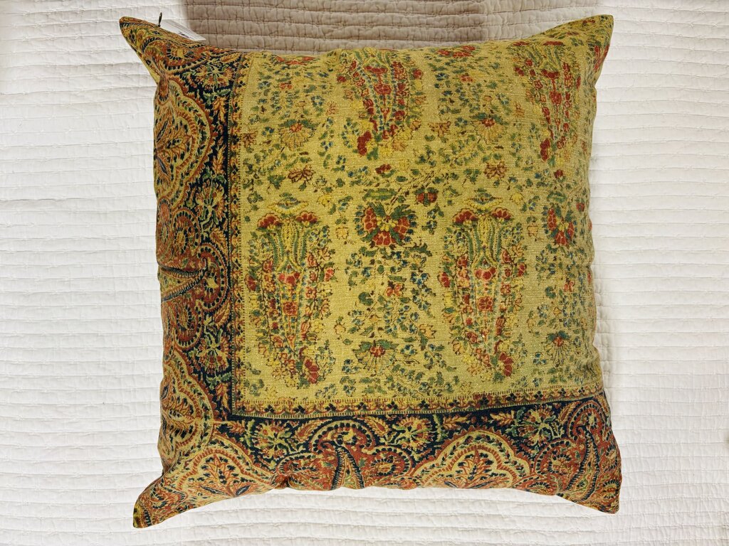 Pottery Barn Paisley Zippered Pillow