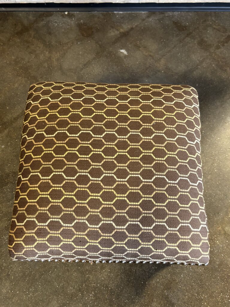 Foot Stool Hexagon Pattern
