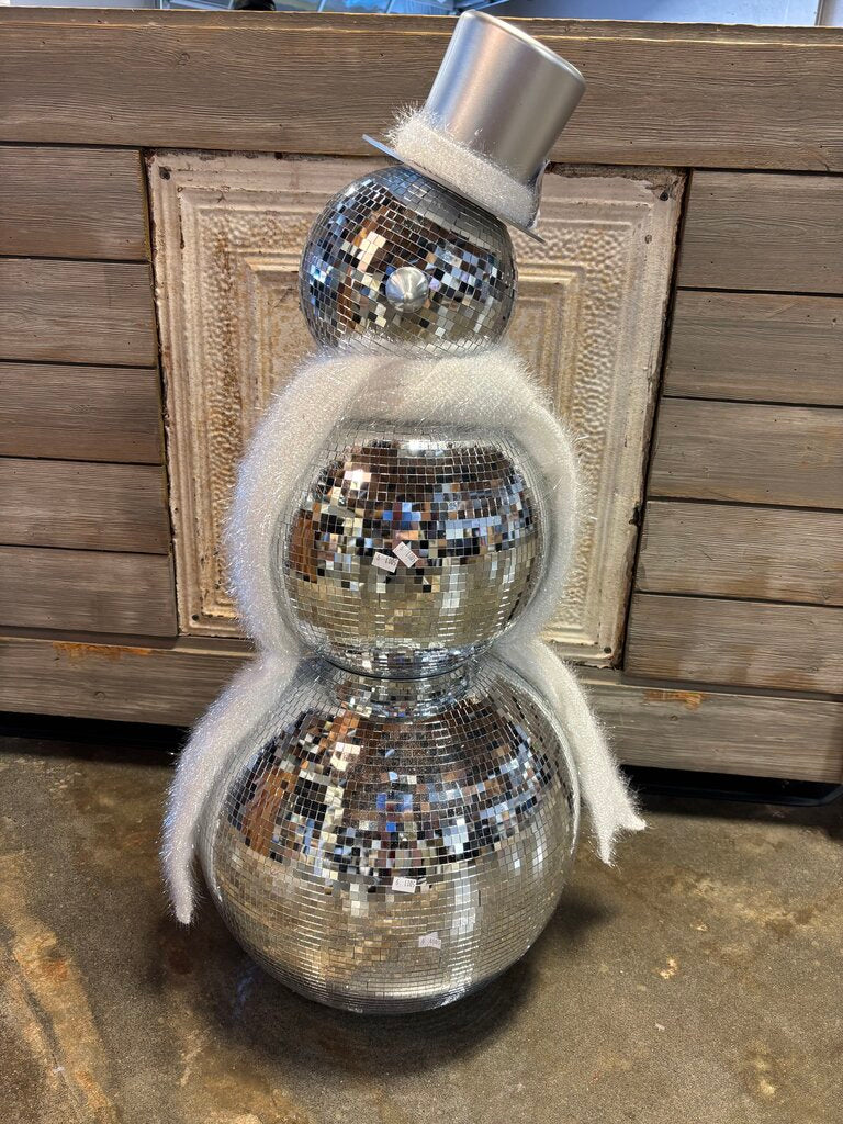 36' Mirrored Snowman