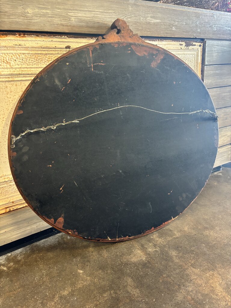 Vintage Oval Mirror 36"