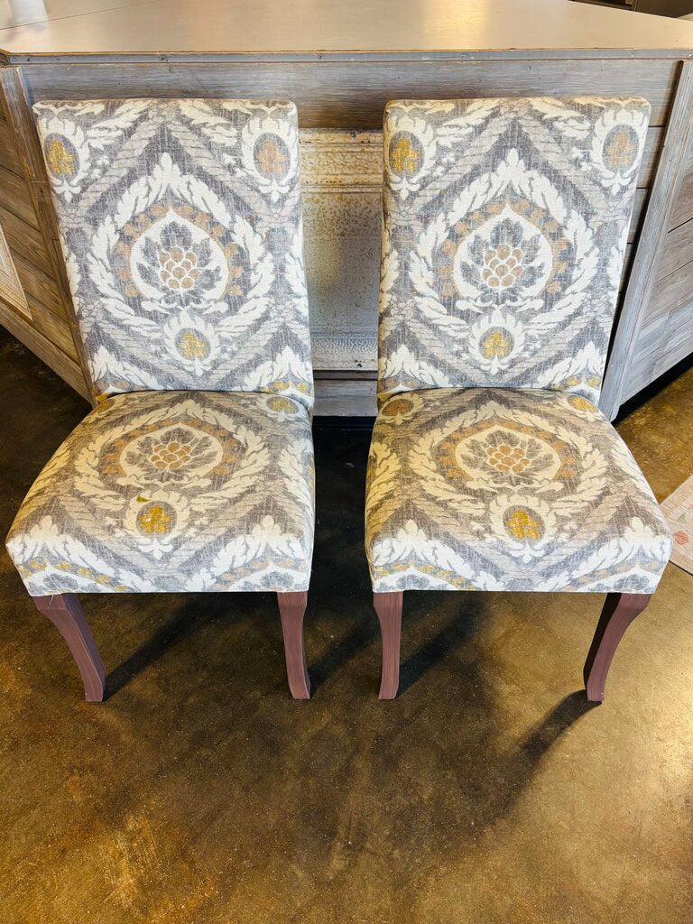 Parsons Dining Chairs Pair