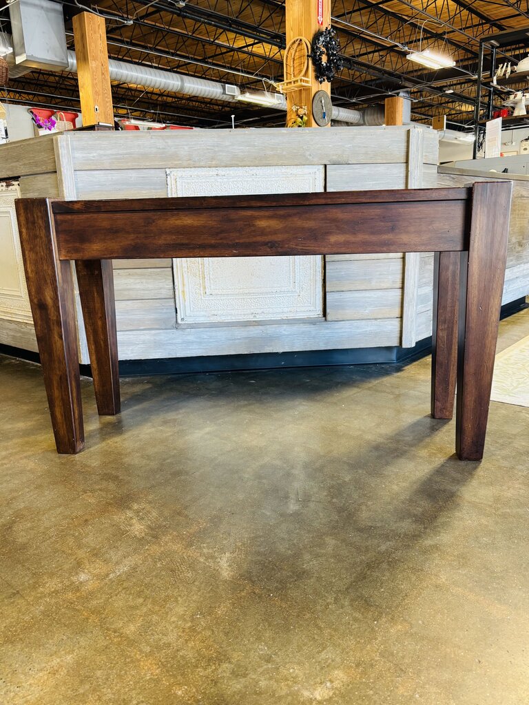 Copper Insert Console Table 48 X 16.25 X 27.75